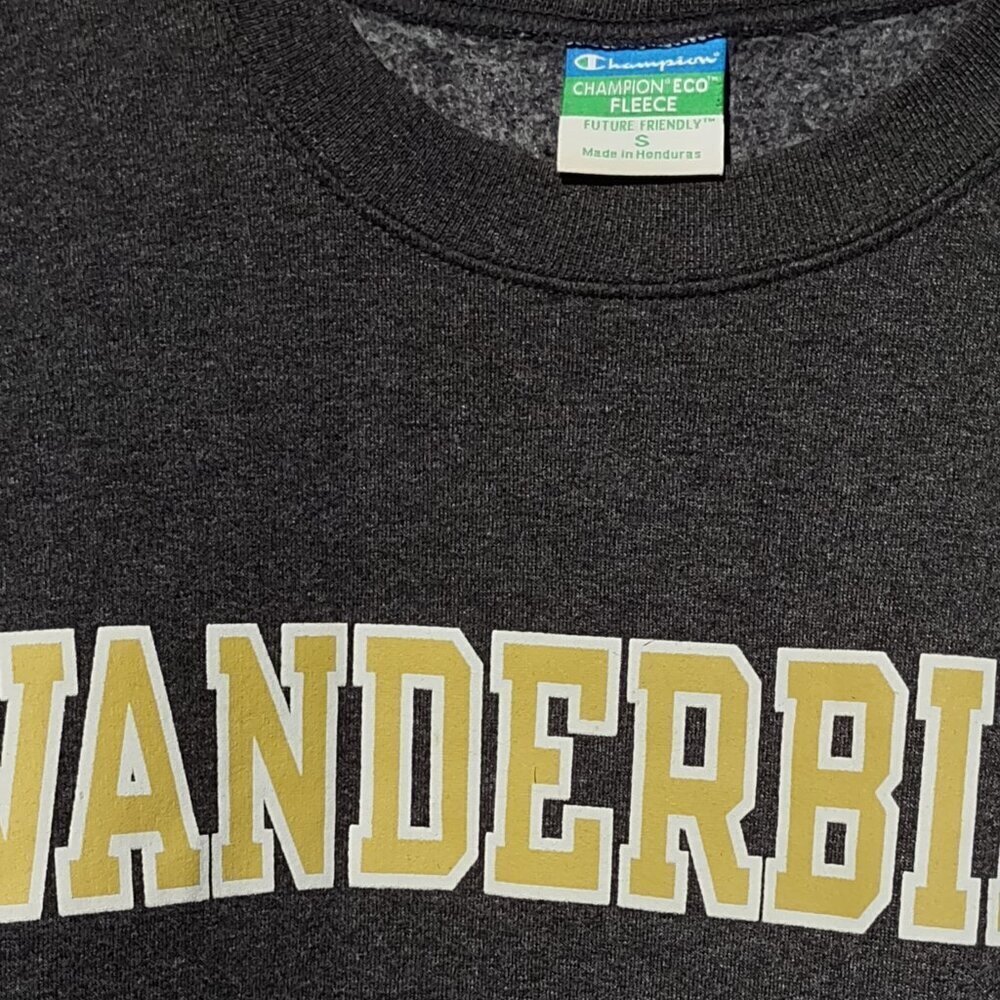 VANDERBILT Crewneck Sweatshirt by Champion Small Collegiate Old Money Heritage - Picture 6 of 7